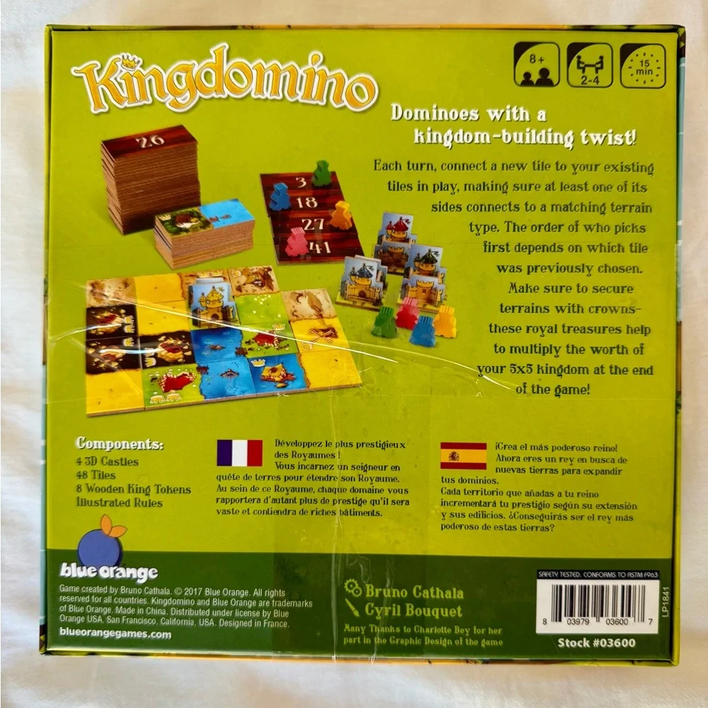 King Domino Board Game- Family Fun for Ages 8+